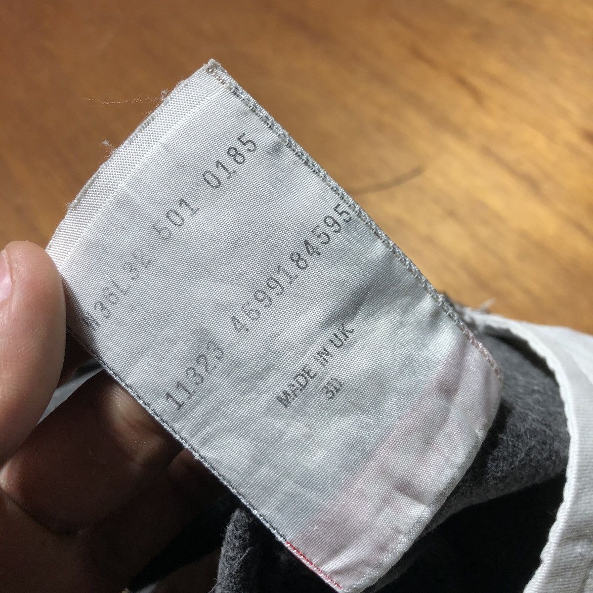 Levi's Vintage Levis 501 Super Black 1995 Size US 36 / EU 52 - 14 Thumbnail