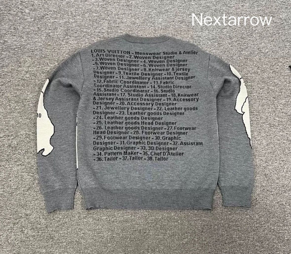 Louis Vuitton Louis Vuitton portrait sweater Size US L / EU 52-54 / 3 - 2 Thumbnail
