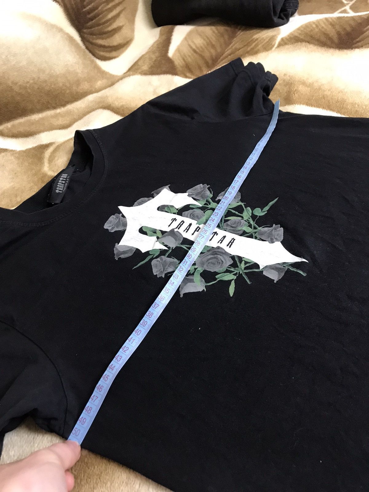 Vintage 🔥 Trapstar Big Logo Street Style Y2K Drill T Shirt Black Size US M / EU 48-50 / 2 - 10 Thumbnail