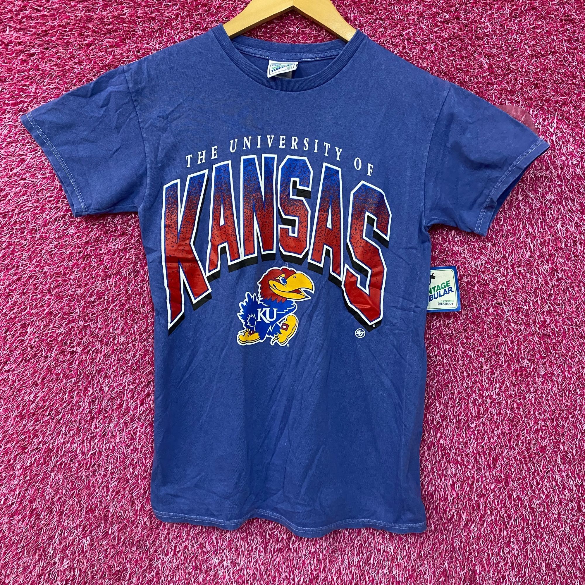 Other University Of Kansas Jayhawks '47 Brand Blue T-Shirt Small Size US S / EU 44-46 / 1 - 1 Thumbnail
