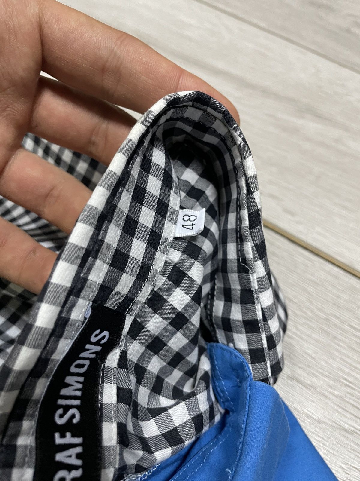 Raf Simons Raf Simons RARE sleeveless shirt check split buttons Size US M / EU 48-50 / 2 - 8 Thumbnail
