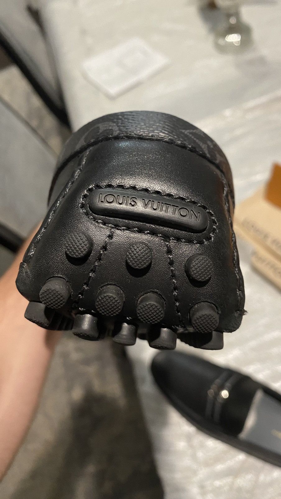 Louis Vuitton Louis Vuitton moccasin (LV Racer NEW IN BOX) Size US 11.5 / EU 44-45 - 11 Thumbnail