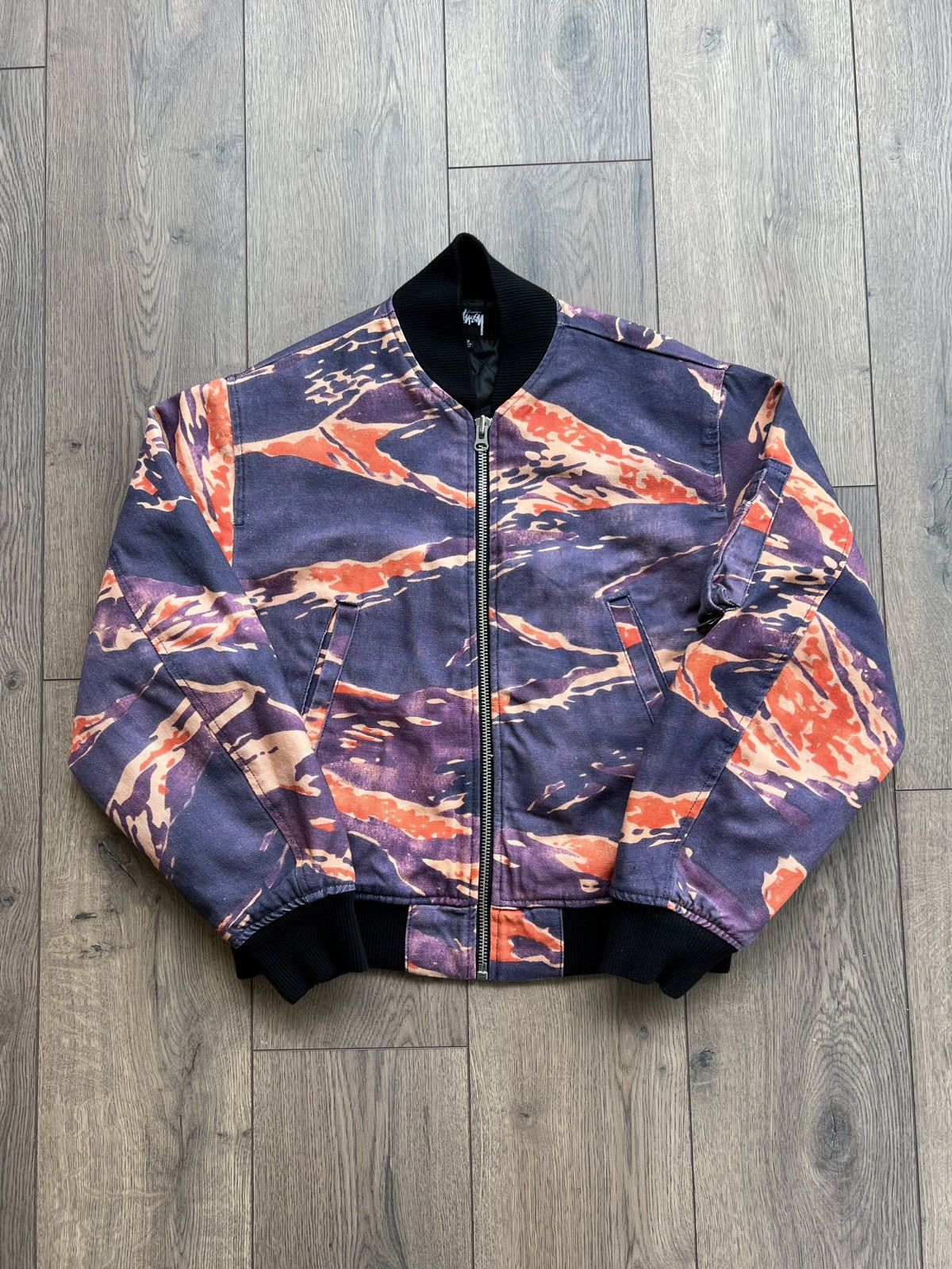 Stussy Stussy x Lucien Smith Tigris Bomber Jacket XS Size US XS / EU 42 / 0 - 1 Thumbnail