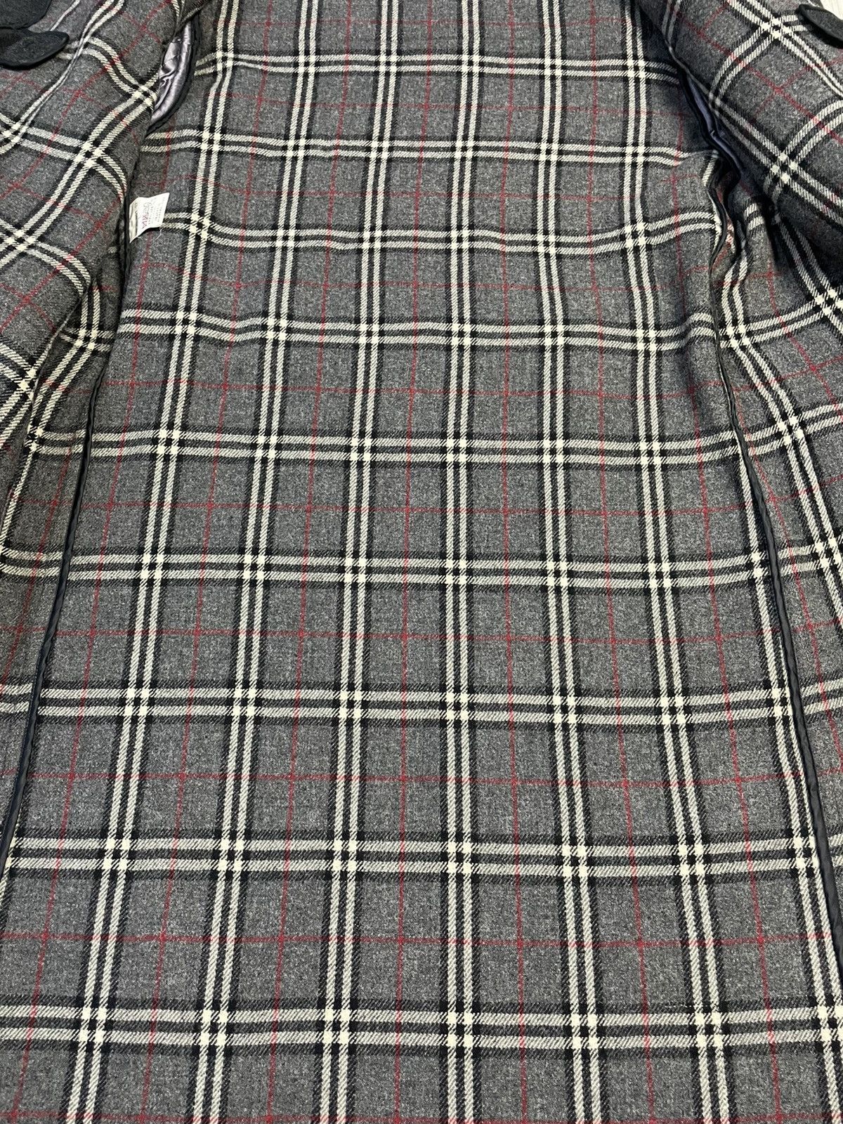 Burberry Burberry Black Label Nova Check Duffle Wool Coat Size US L / EU 52-54 / 3 - 3 Thumbnail