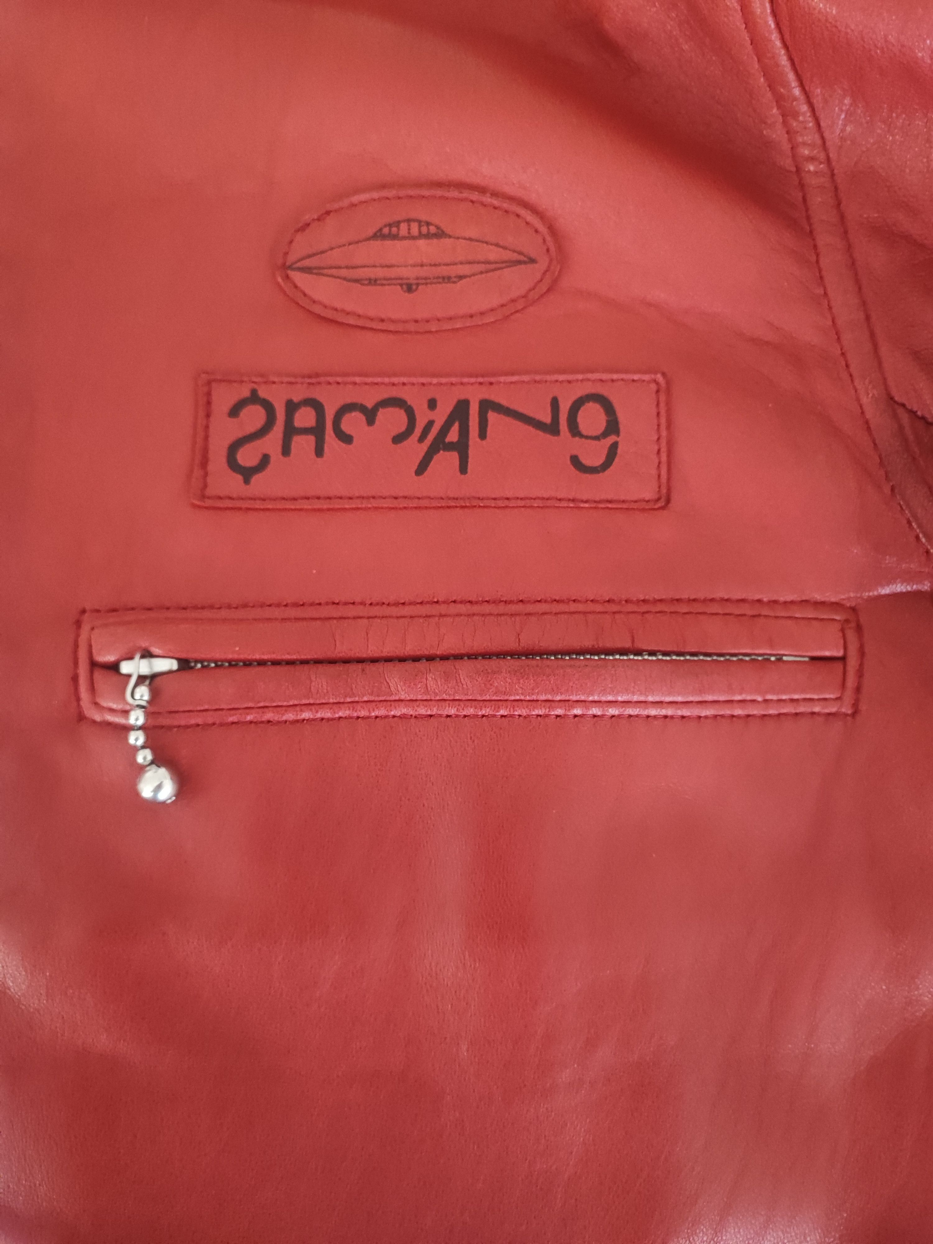 Undercover SS2006 Zamiang Patched Leather Jacket Size US M / EU 48-50 / 2 - 7 Thumbnail