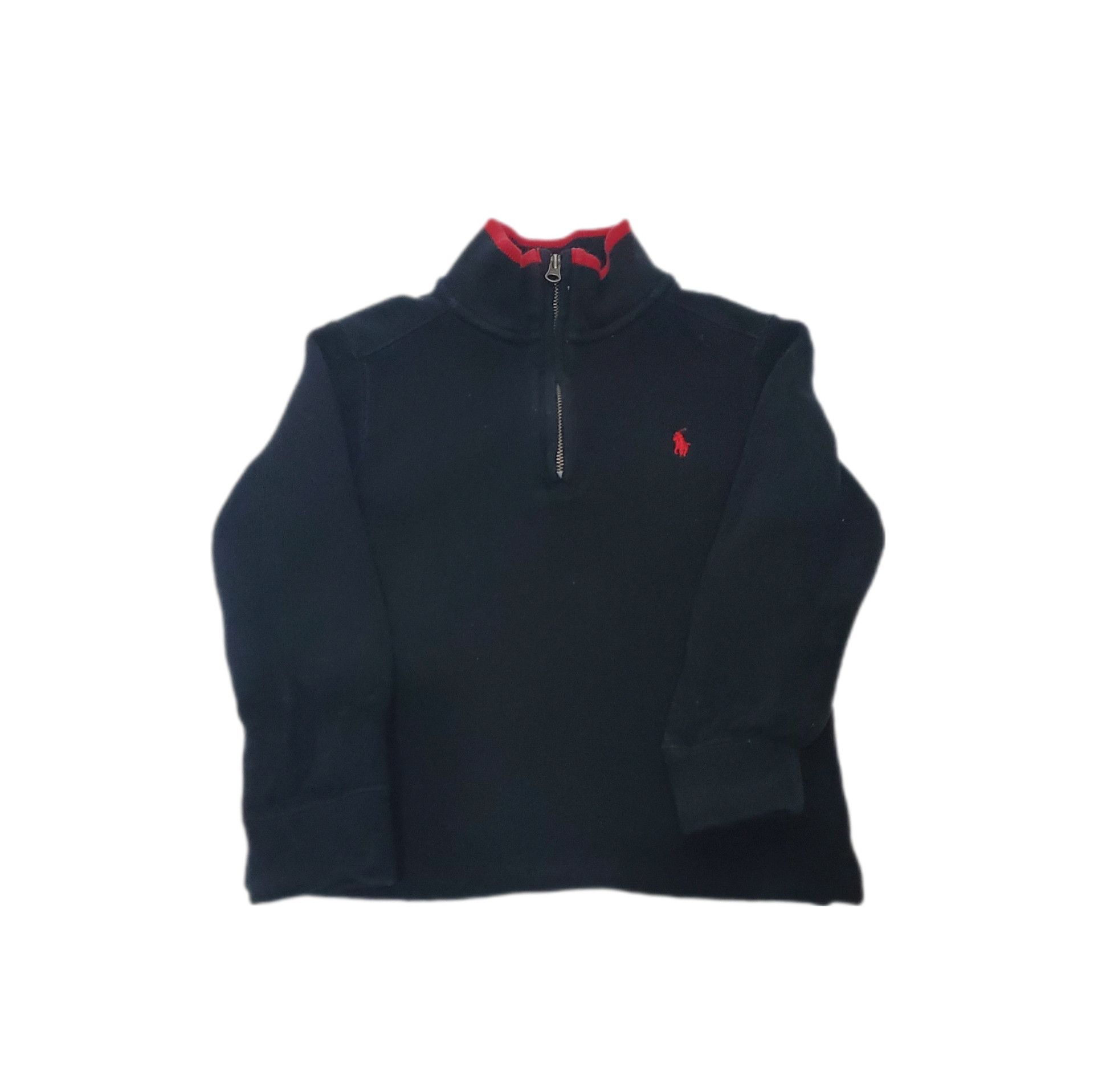 Polo Ralph Lauren × Vintage Y2K Polo Quarterzip Sweatshirt Size US XXS / EU 40 - 1 Thumbnail