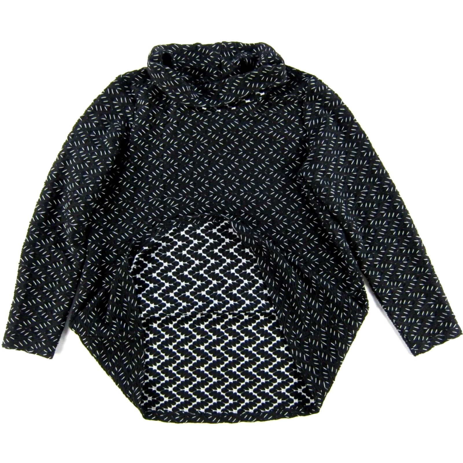 Vintage VINTAGE Shannon Passero Black White Ribbed Turtle Neck Long Sleeve Pullover Shirt Large Size L / US 10 / IT 46 - 5 Thumbnail