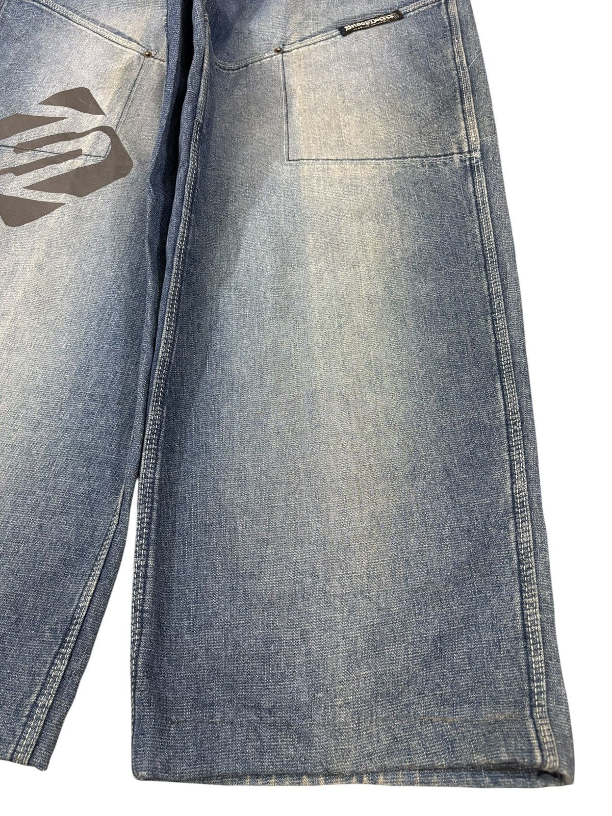 Snoop Dogg Vintage Snoop Dog Loose Baggy Jean Shorts Jorts Size US 36 / EU 52 - 7 Thumbnail