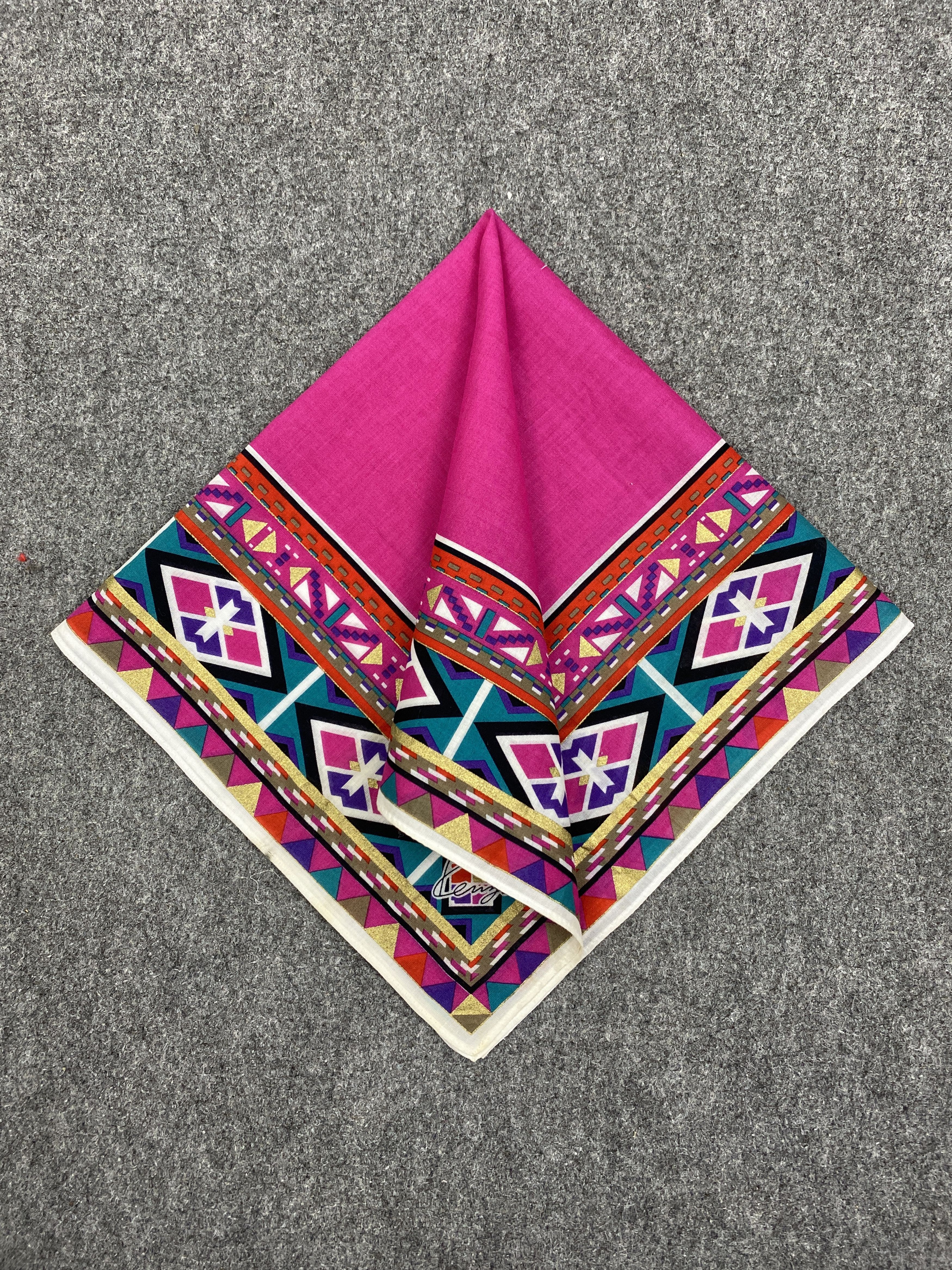 Kenzo Kenzo Handkerchief / Neckerchief / Bandana HKC0594 Size ONE SIZE - 4 Thumbnail