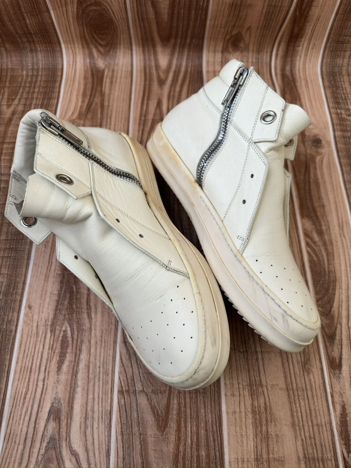 Rick Owens E17 Rick Owens Island Dunk Sneakers Size US 9.5 / EU 42-43 - 7 Thumbnail