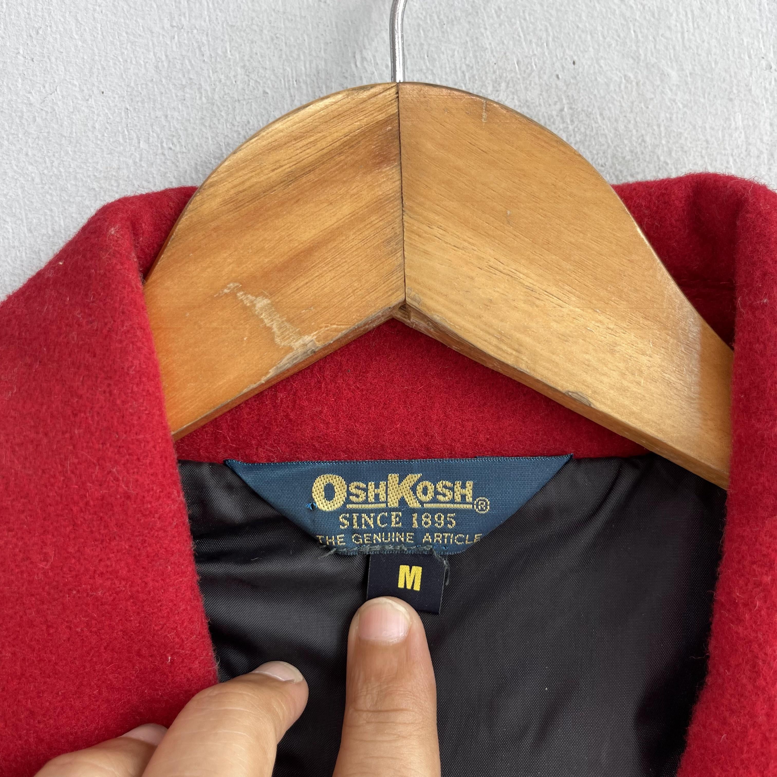 Oshkosh × Vintage Vintage OSHKOSH Cold Weather Zipper Wool Heavy Jacket Size US M / EU 48-50 / 2 - 5 Thumbnail