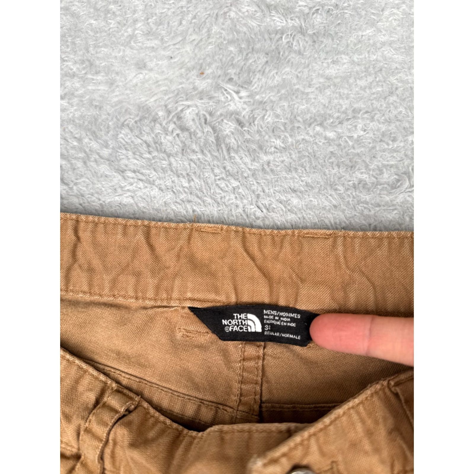The North Face VINTAGE The North Face Shorts Men 34 Brown Chino 100% Cotton Twill Hiking Casual Outdoor 90s Mens Size US 34 / EU 50 - 7 Thumbnail