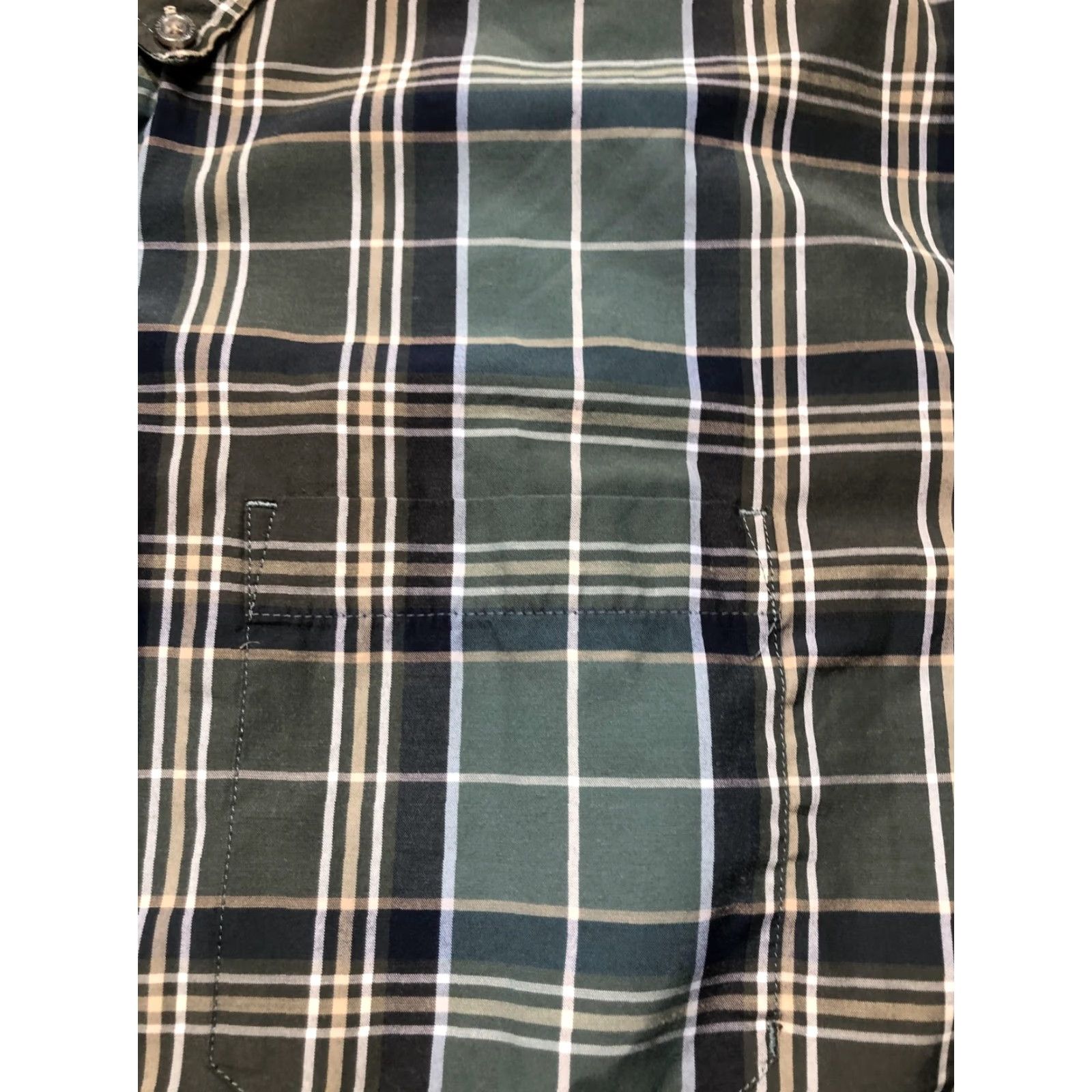 Eddie Bauer Eddie Bauer Shirt Mens 2XL Plaid Button-Down Long Sleeve Classic Fit Green Blue Size US XXL / EU 58 / 5 - 6 Thumbnail