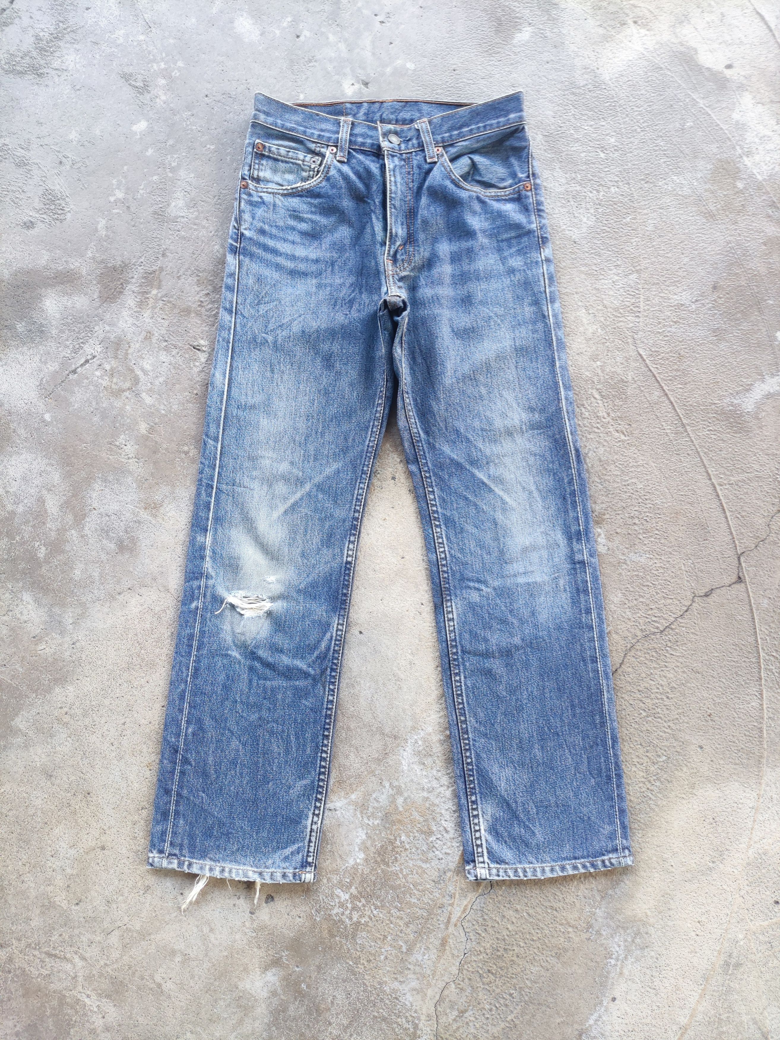Levi's Vintage Levi's 503 Jean Distress Faded Denim Pants Size US 28 / EU 44 - 1 Thumbnail