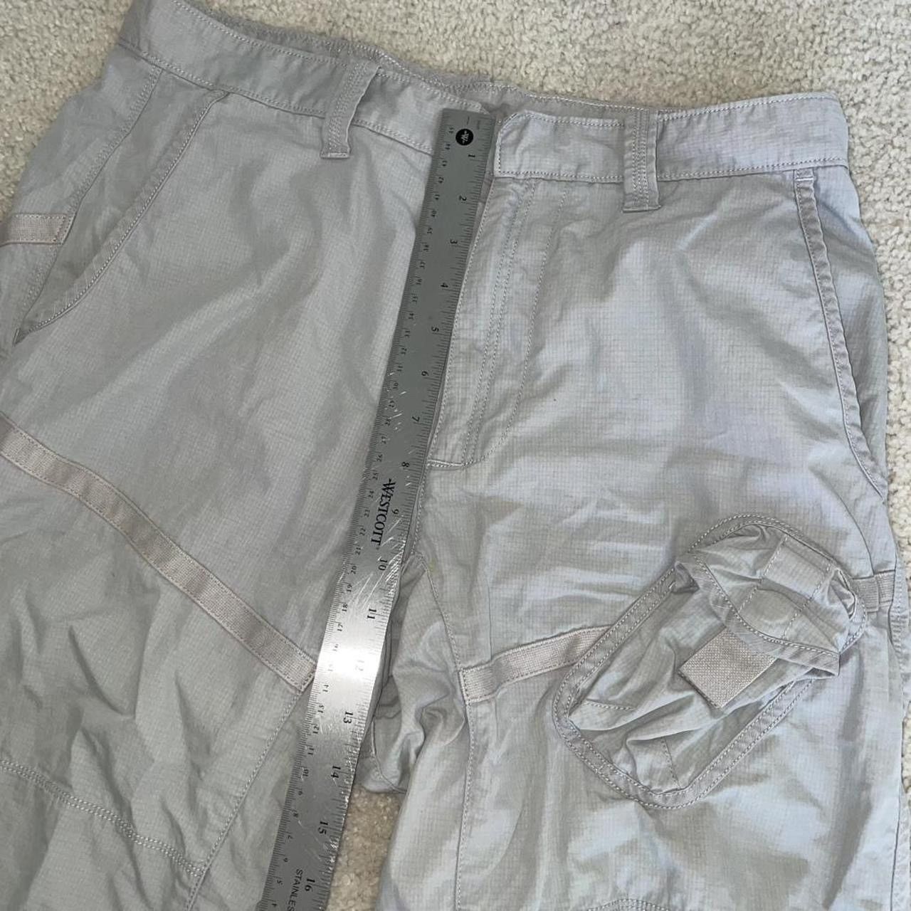 Gap Vintage Gap grey utility cargo pants 33 x 30 Size US 30 / EU 46 - 5 Thumbnail