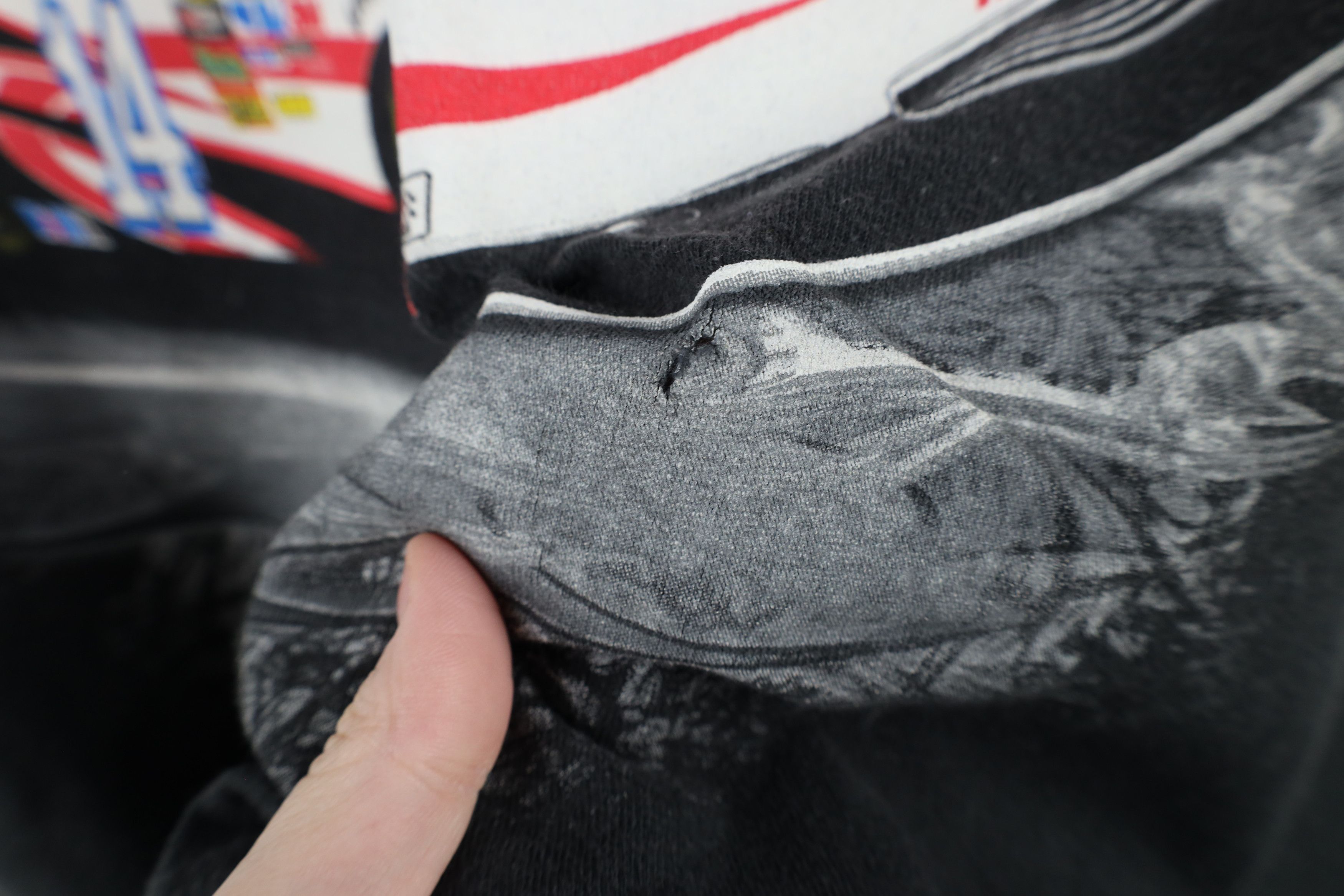 Vintage Vintage Y2K NASCAR Tony Stewart Racing Print T-Shirt Black Size US M / EU 48-50 / 2 - 5 Thumbnail