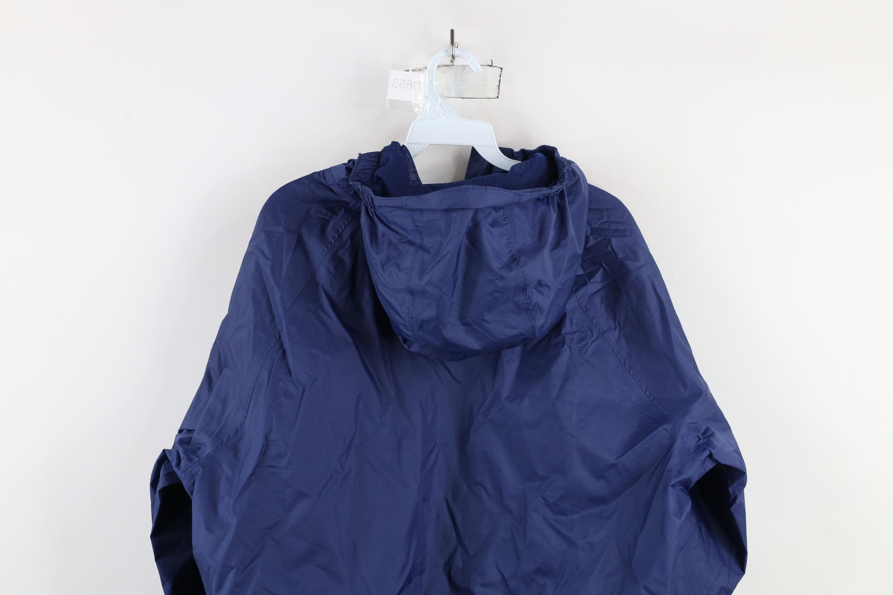 L.L. Bean × Vintage Vintage LL Bean Ripstop Hooded Windbreaker Rain Jacket Blue Size US L / EU 52-54 / 3 - 15 Thumbnail