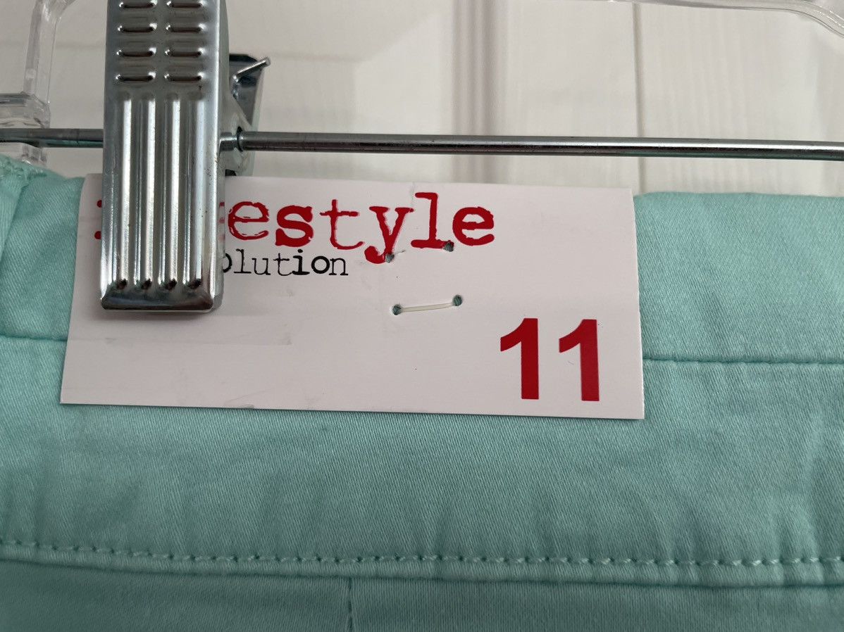 Other Free Style Revolution Sea Foam Green Short Shorts Size 11 Size 34" / US 12 / IT 48 - 7 Thumbnail