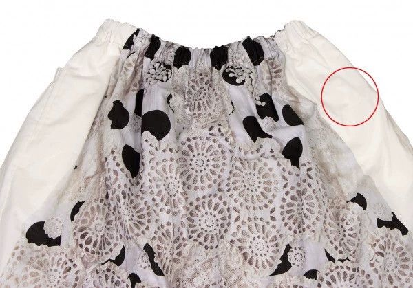 Comme des Garcons Comme Des Garcons White Retro Lace Skirt Size S / US 4 / IT 40 - 4 Thumbnail
