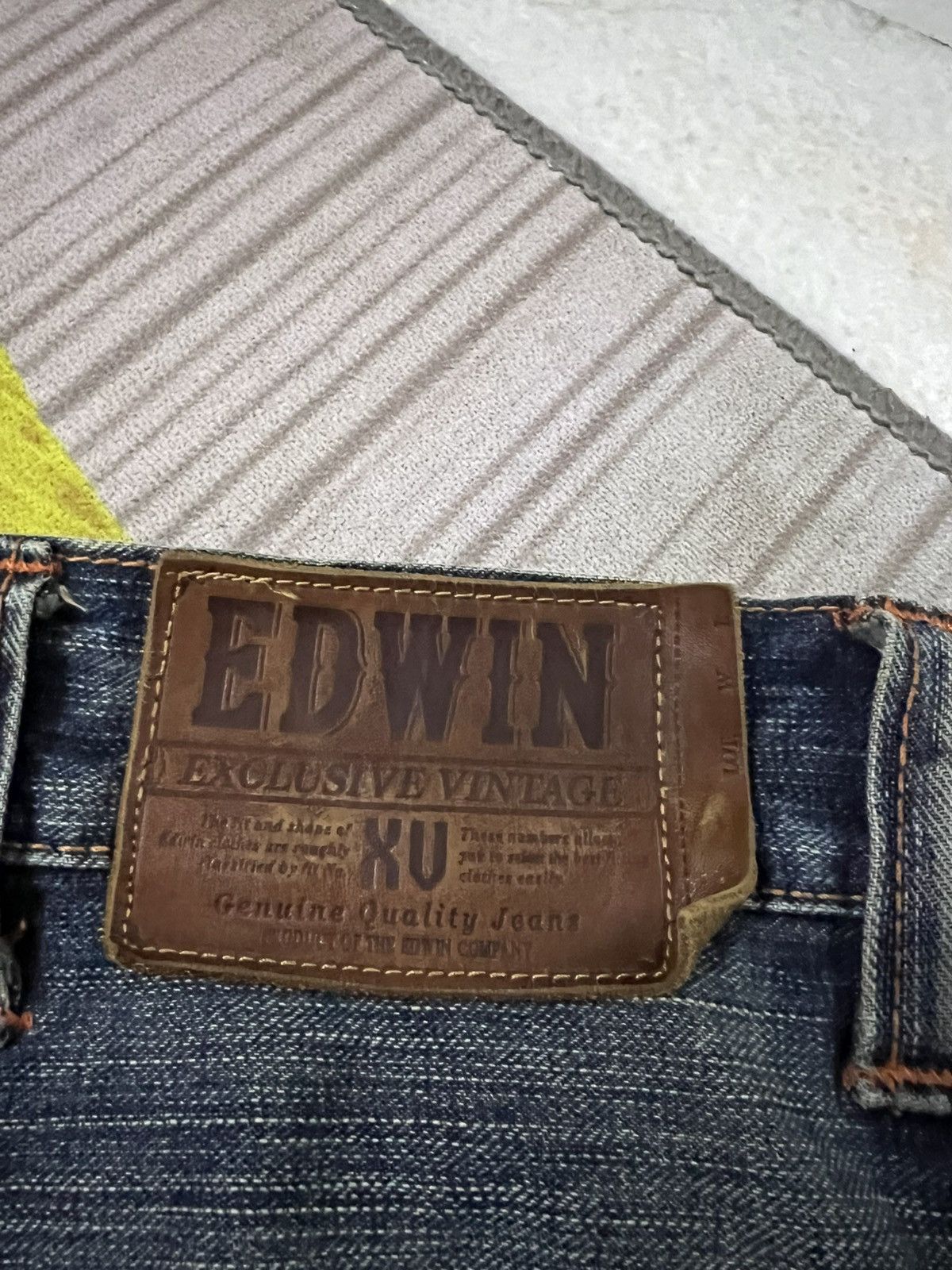 Edwin × If Six Was Nine × Jean 💥FLARE💥EDWIN EXCLUSIVE VINTAGE XV DISTRESSED JEANS Size US 29 - 23 Thumbnail