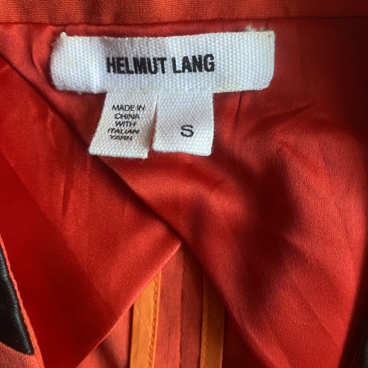 Helmut Lang Helmut Lang Contrasts Collar And Sleeve Blazer Size S / US 4 / IT 40 - 4 Thumbnail