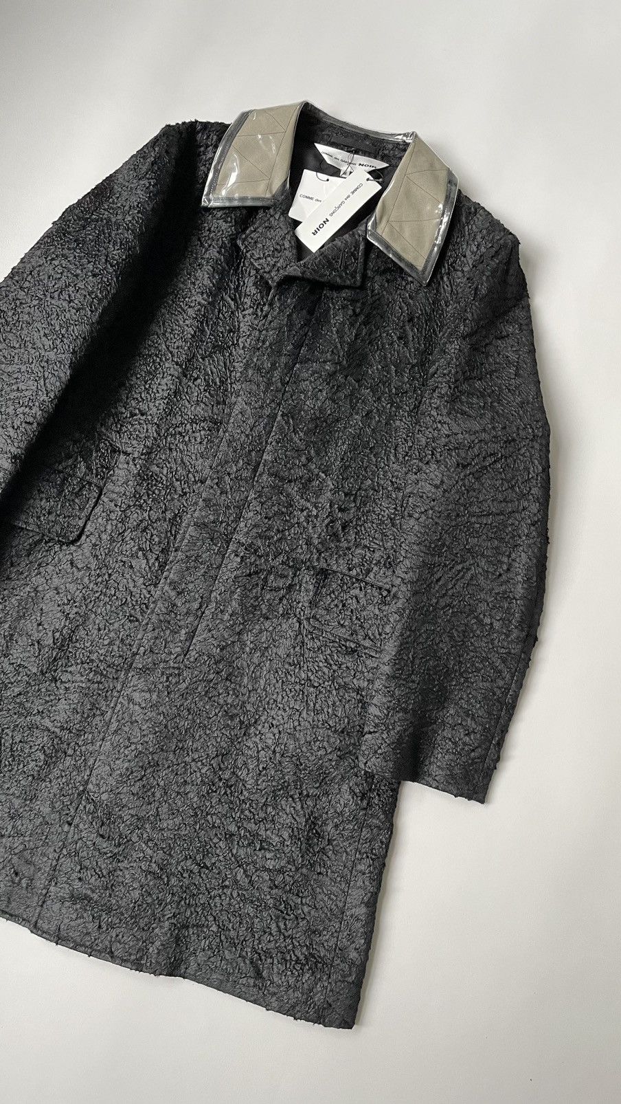 Comme des Garcons A/W 05 Coated Cotton Overcoat Size S / US 4 / IT 40 - 5 Thumbnail