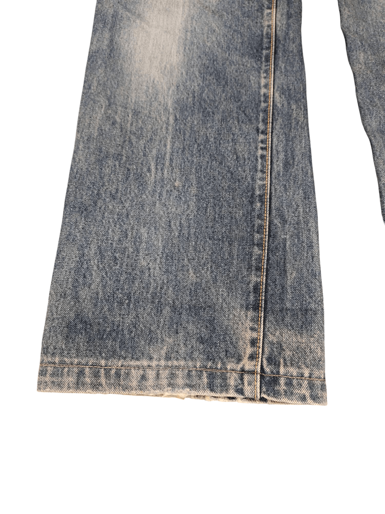 If Six Was Nine Loose Jeans Edwin Distress Faded Clawmark Denim Jeans Size US 32 / EU 48 - 7 Thumbnail