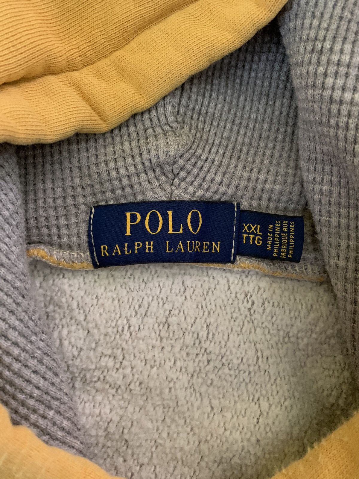 Polo Ralph Lauren POLO RALPH LAUREN PATCHWORK SWEATER Size US XXL / EU 58 / 5 - 2 Thumbnail