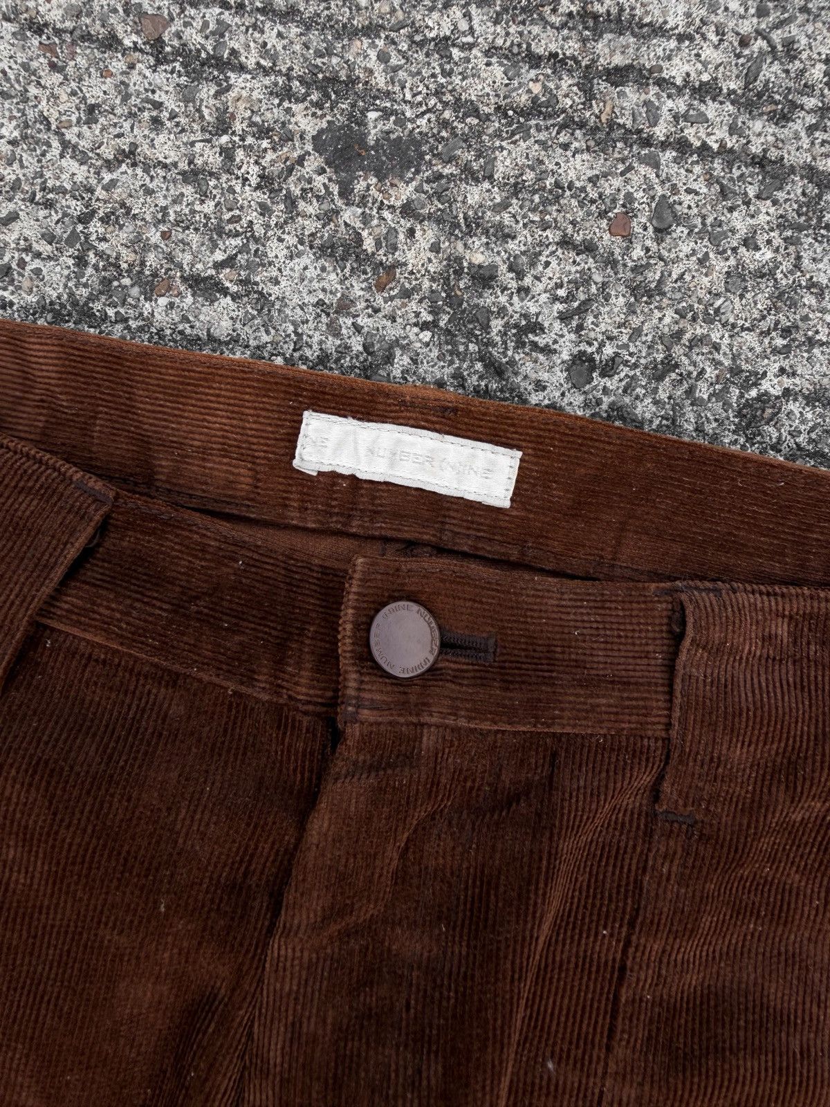 Number (N)ine Number (N)ine AW02 Nowhere man Multi-pocket Corduroy Pants Size US 30 / EU 46 - 5 Thumbnail