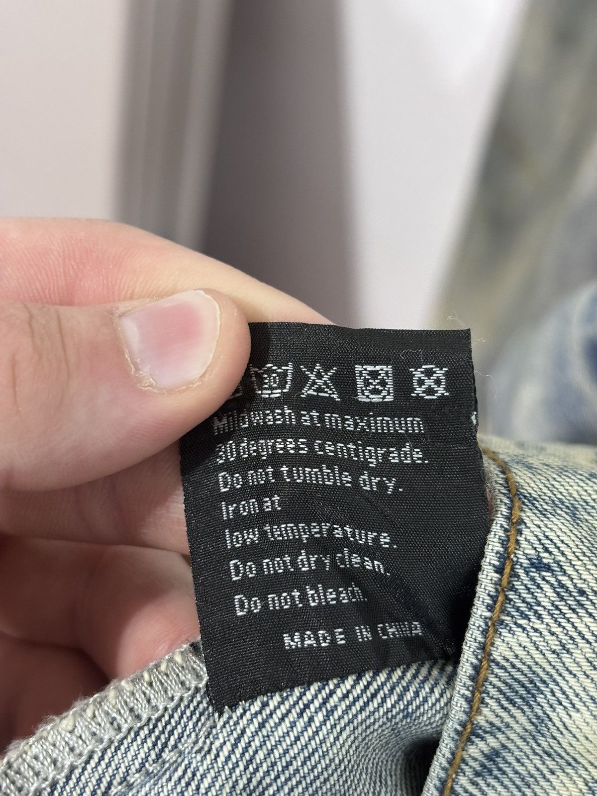 Who Decides War WHO DECIDES WAR ACID SPHERE DENIM JACKET Size US L / EU 52-54 / 3 - 10 Thumbnail