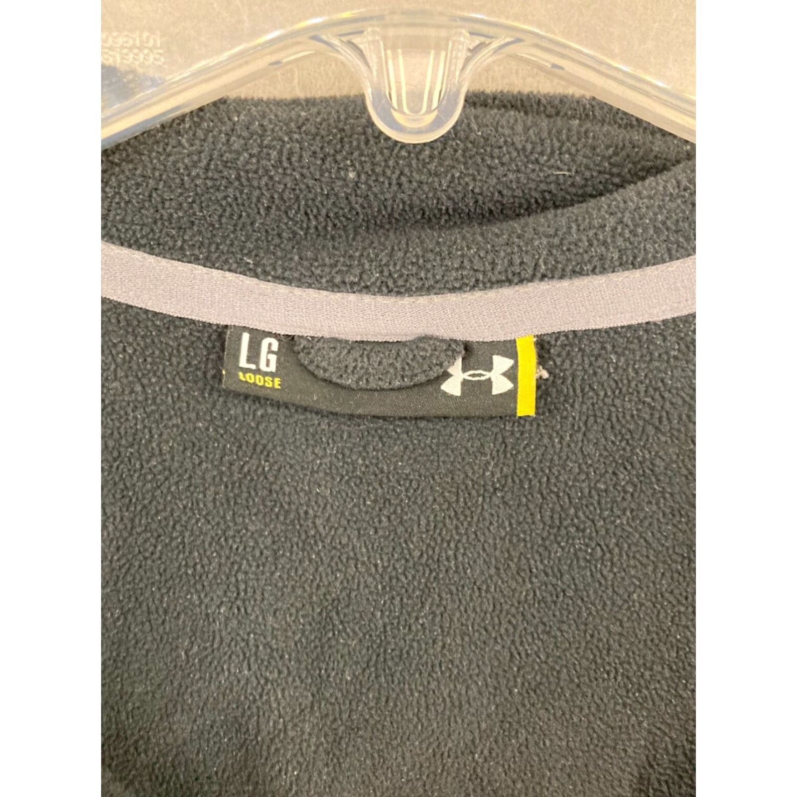 Under Armour Under Armour Mens Pullover L Black Fleece 1/4 Zip Sweatshirt Outdoor Size US L / EU 52-54 / 3 - 6 Thumbnail