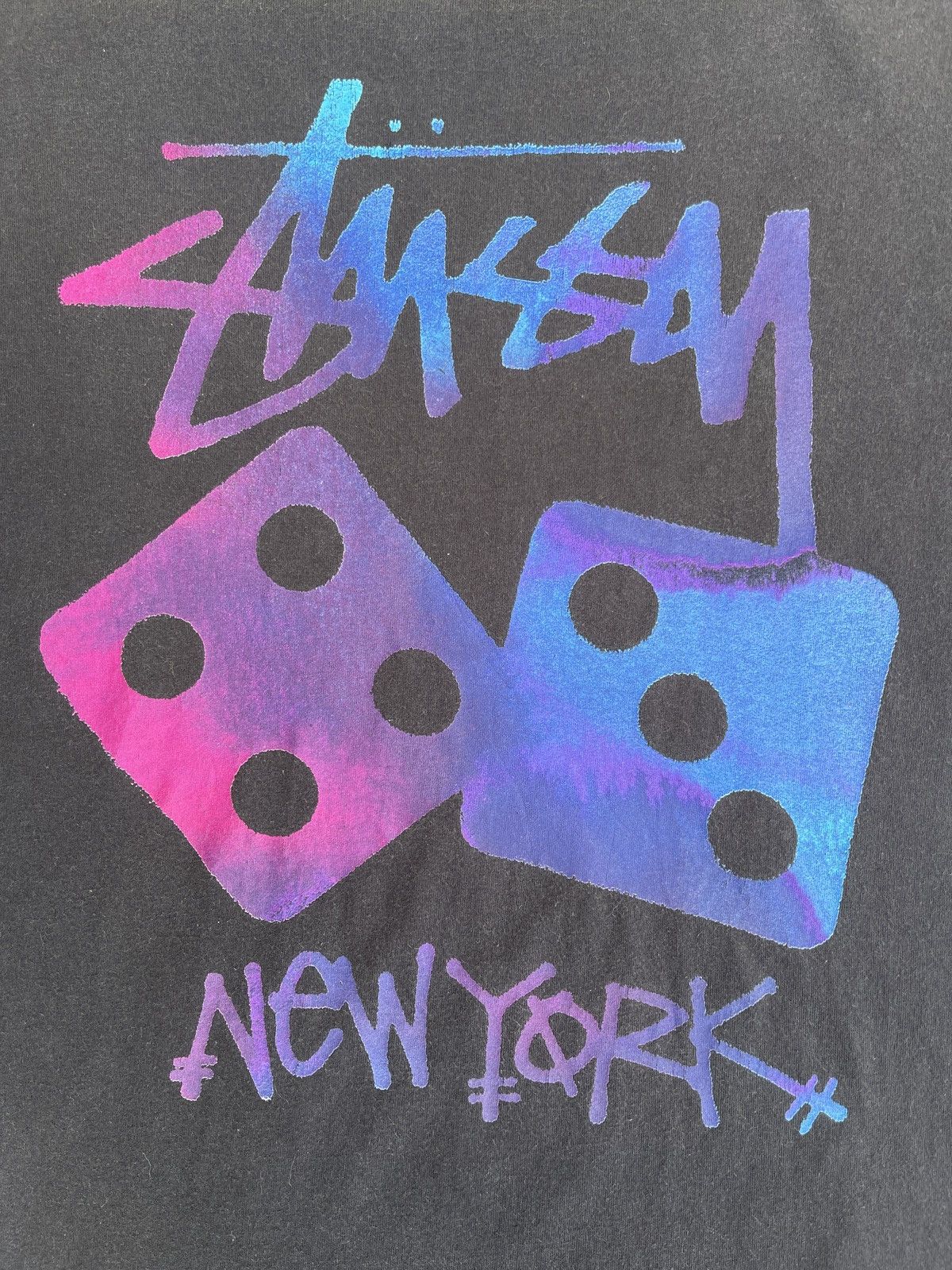Stussy Rarest🔥Vintage Stussy Dice New York T-Shirt Size US XL / EU 56 / 4 - 10 Thumbnail
