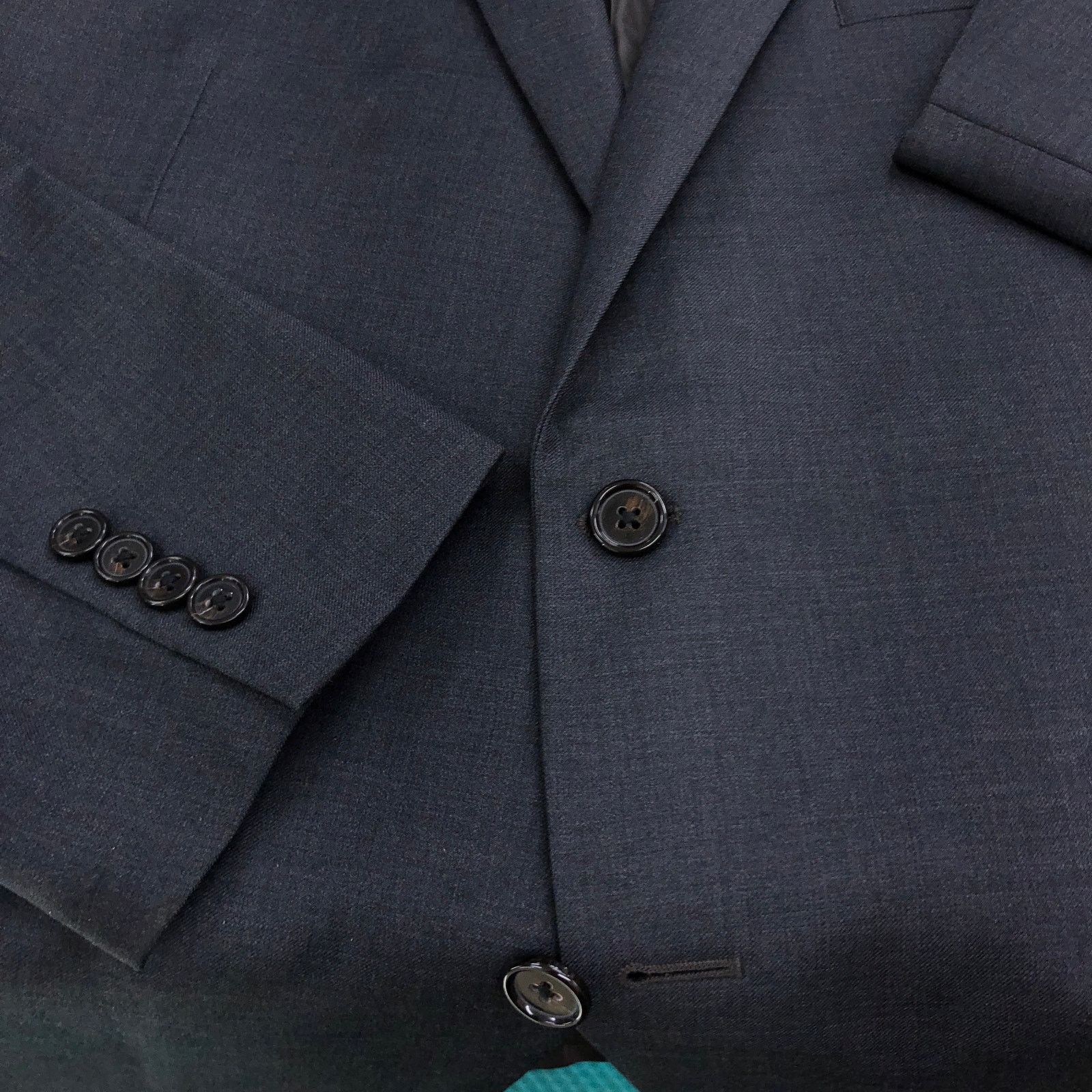 Lauren Ralph Lauren Ralph Lauren LRL Size 44R Sport Coat Charcoal Gray Stretch Size 44R - 18 Thumbnail