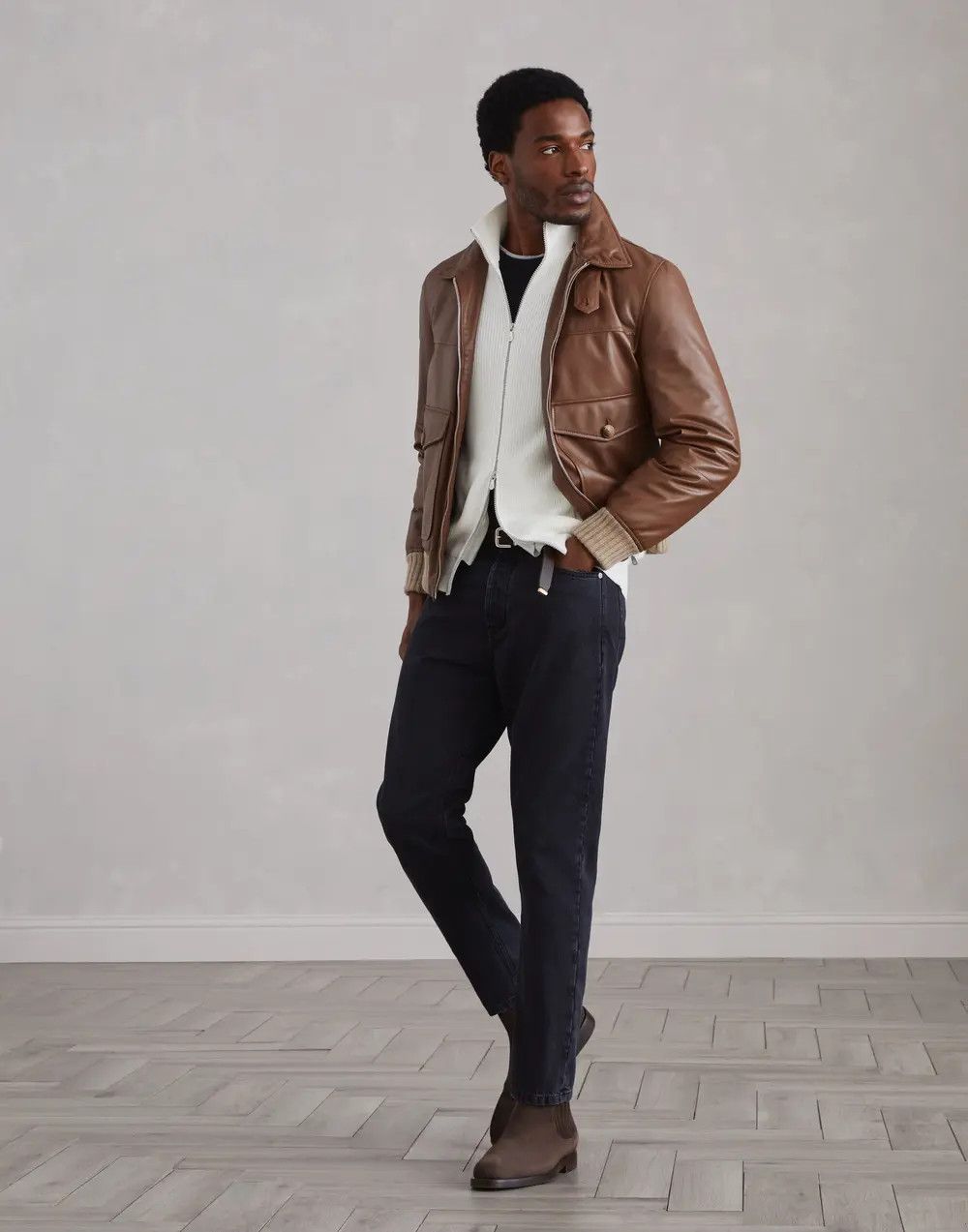 Brunello Cucinelli o1la1rc1a1225 Cardigan in White Size US L / EU 52-54 / 3 - 5 Thumbnail