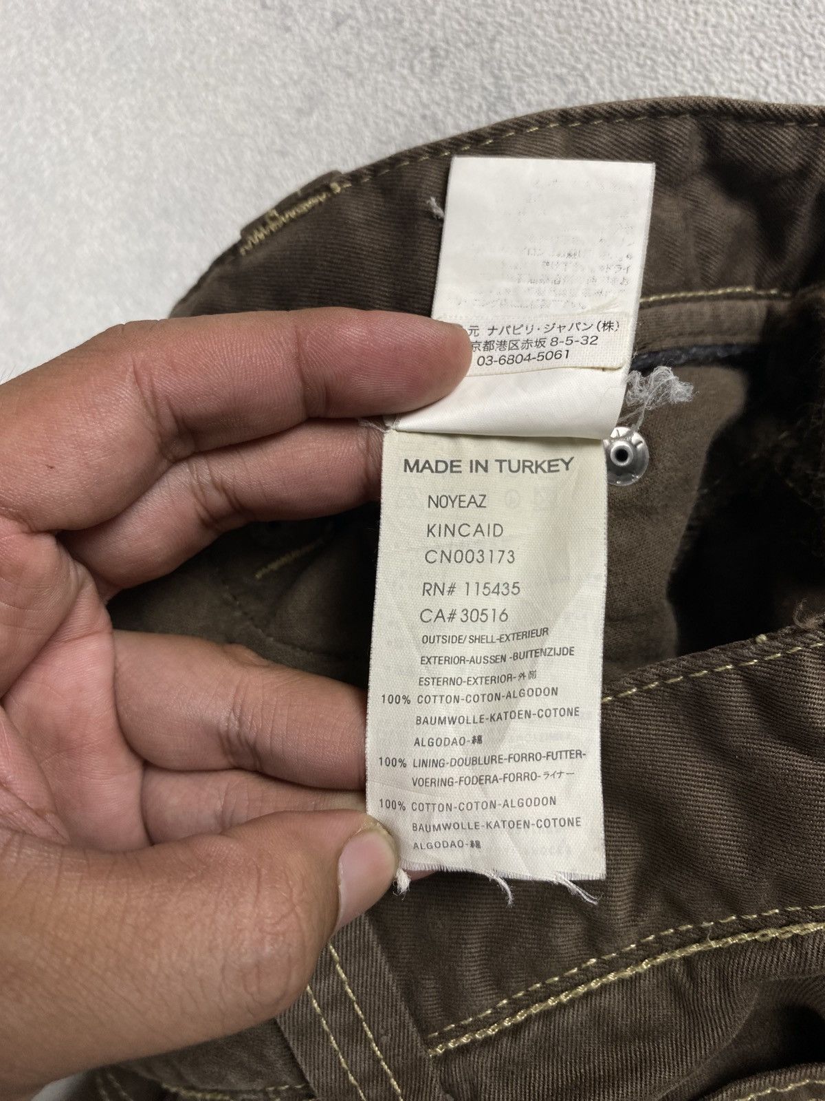 Napapijri Vintage Napapijri Slim Fit Pant Size US 34 / EU 50 - 9 Thumbnail