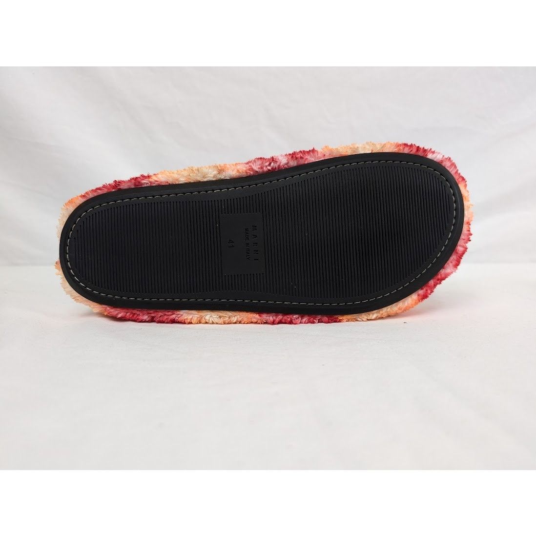 Marni o1rshd1 Furry Fussbet Slide Slippers in Multicolor Size US 8 / EU 41 - 8 Thumbnail