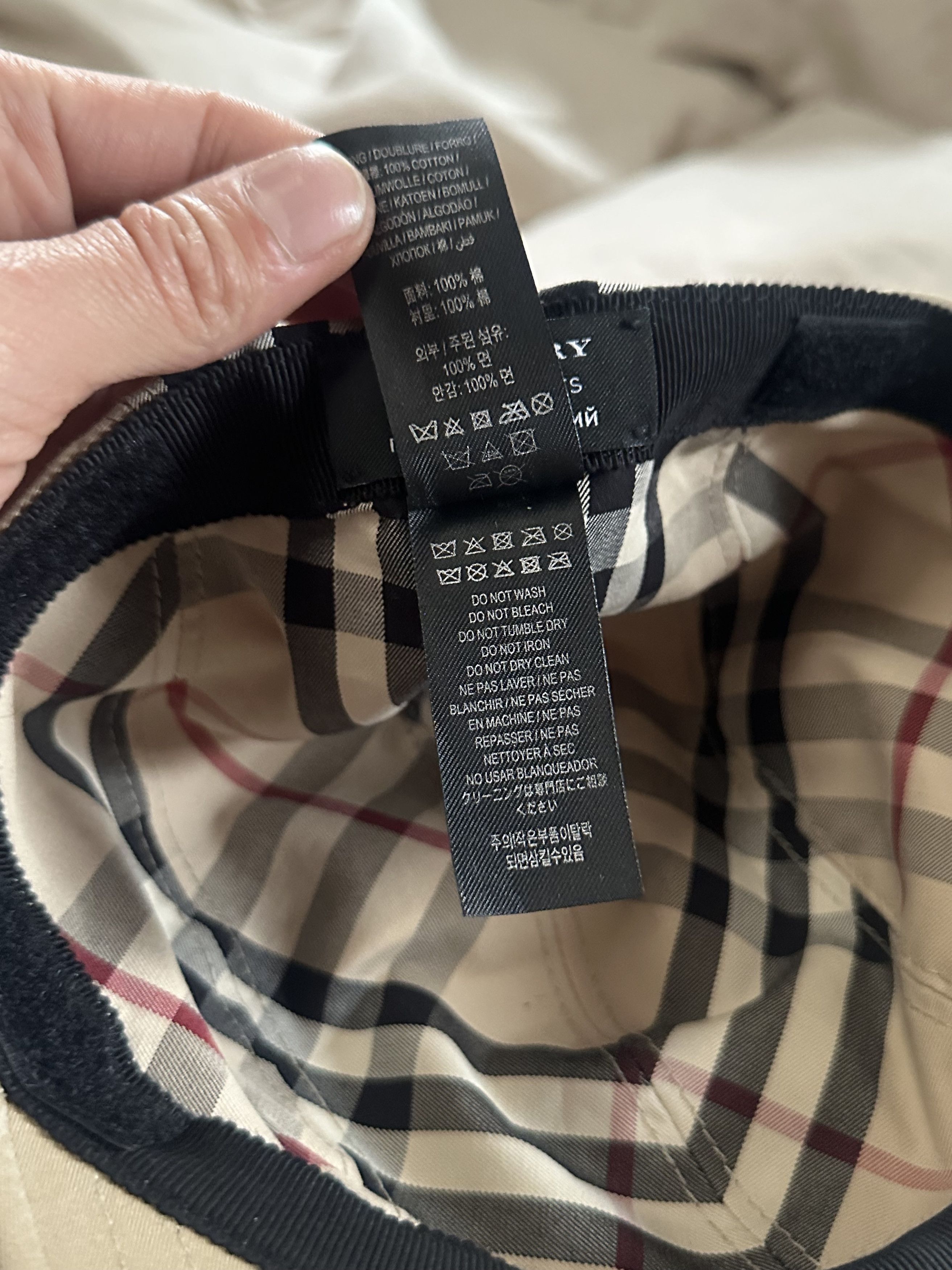 Burberry Gosha x Burberry x Stephen Jones Duckbill Cap Size ONE SIZE - 8 Thumbnail