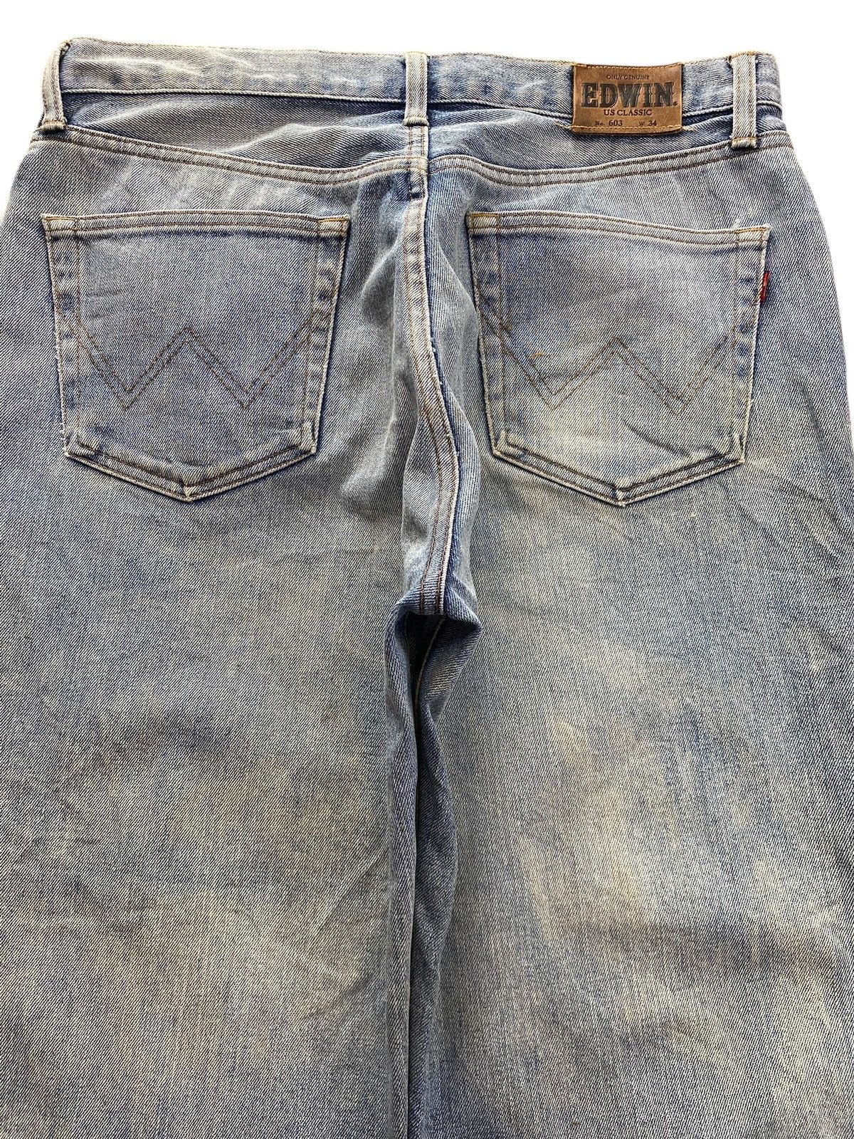 Edwin Edwin Acid Mud Wash Style Baggy Jeans Size US 34 / EU 50 - 4 Thumbnail