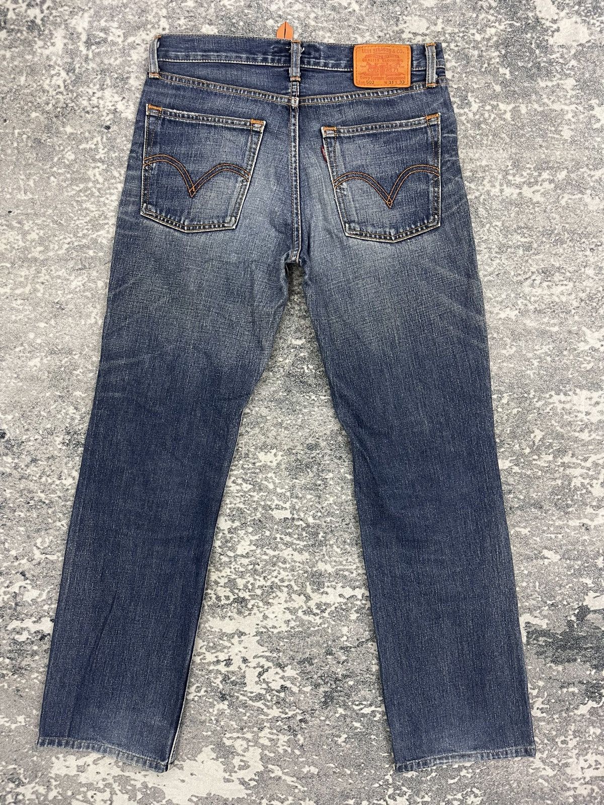 Levi's Vintage 90s Levis 502 Faded Wash Style Loose Jeans Size US 31 - 8 Thumbnail