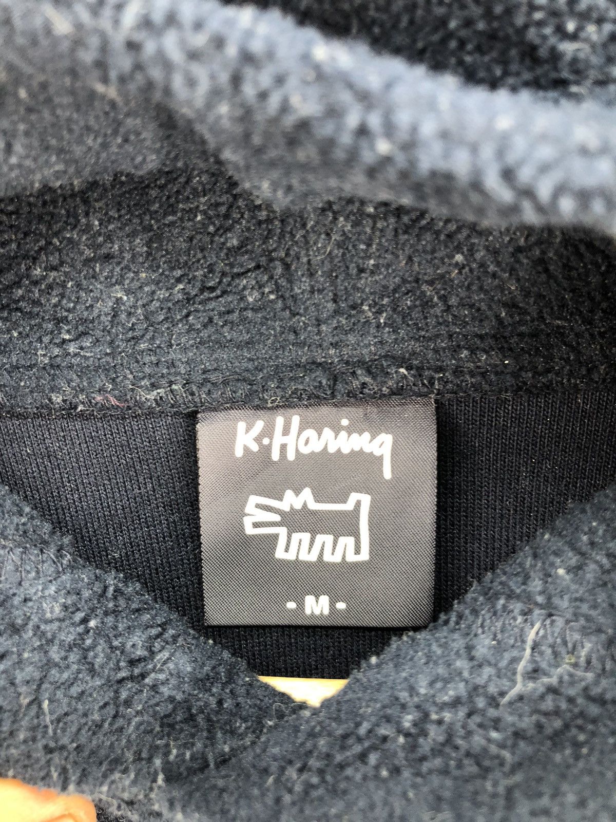 Japanese Brand × Keith Haring × Uniqlo Keith Haring Collaboration Uniqlo Fleece Sweatshirt Hoodies Size US M / EU 48-50 / 2 - 10 Thumbnail
