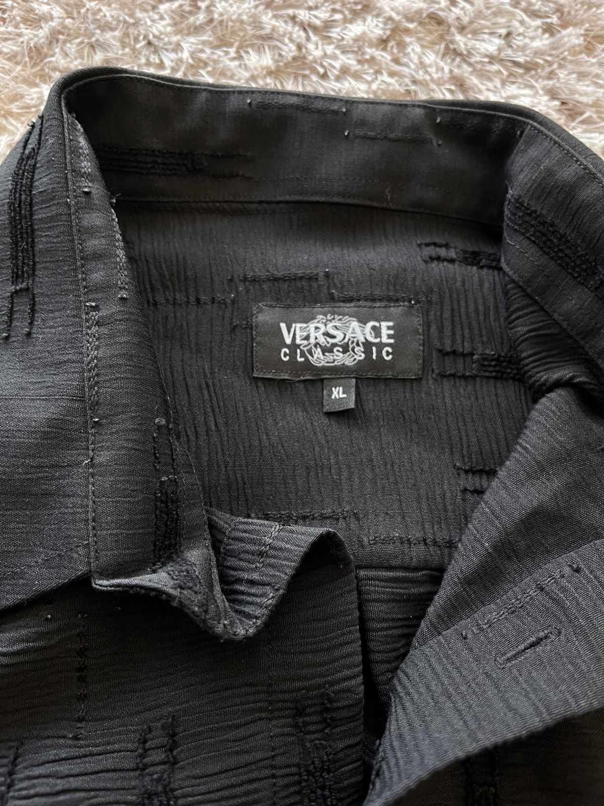 Versace Vintage Y2K shirt Versace Classic Size US XL / EU 56 / 4 - 4 Thumbnail