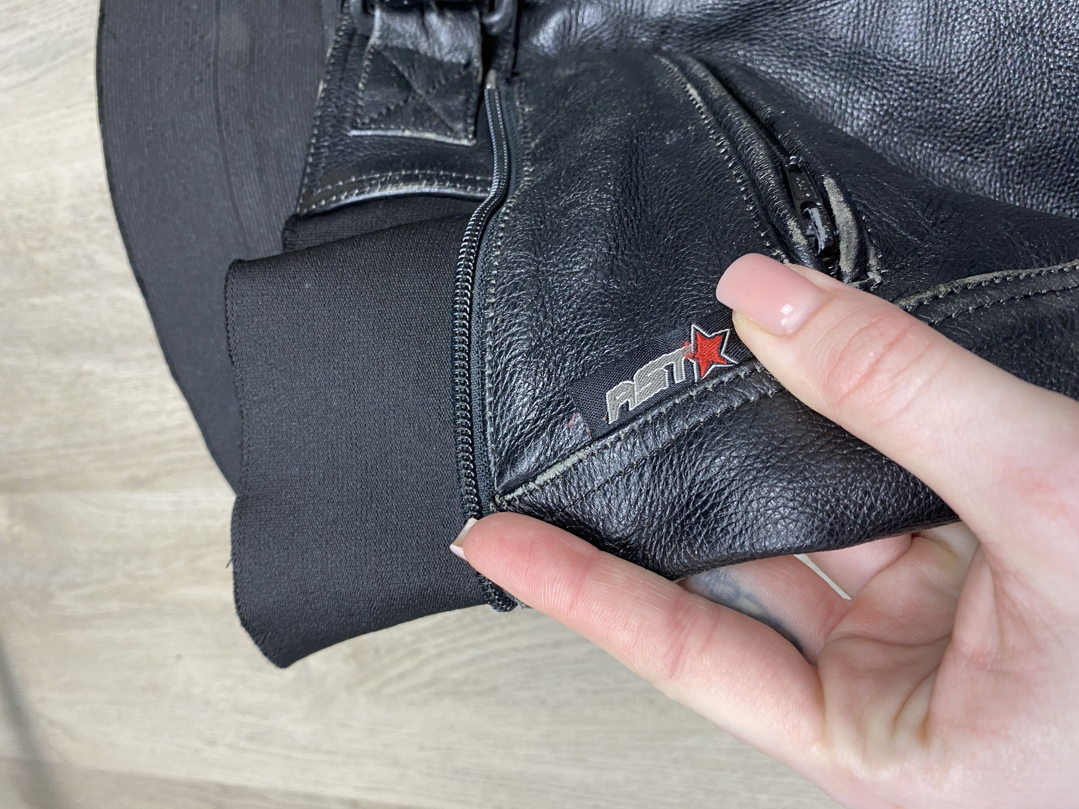 Genuine Leather RST Vintage Mens Genuine Leather Biker Pants Size US 34 / EU 50 - 5 Thumbnail