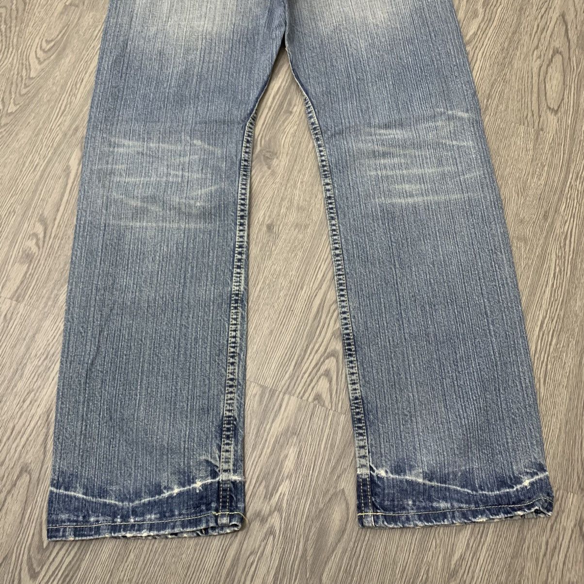 Takeo Kikuchi 🇯🇵Vintage'90s TAKEO KIKUCHI Distressed Patchwork Pant🇯🇵 Size US 33 - 6 Thumbnail