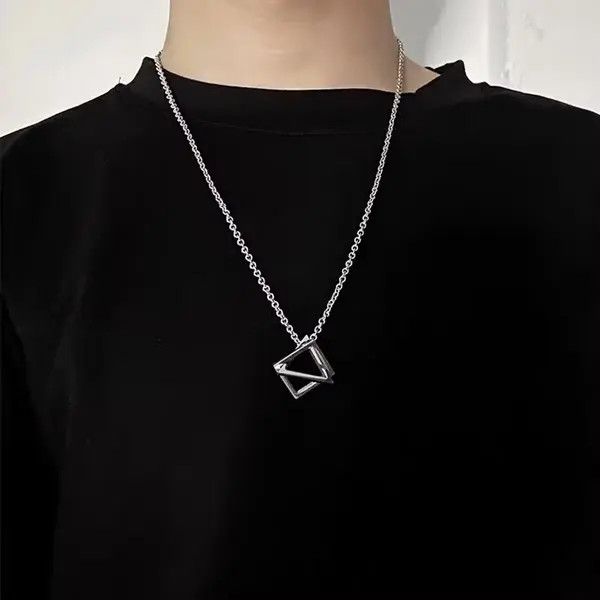 Japanese Brand Retro punk necklace Size ONE SIZE - 1 Thumbnail