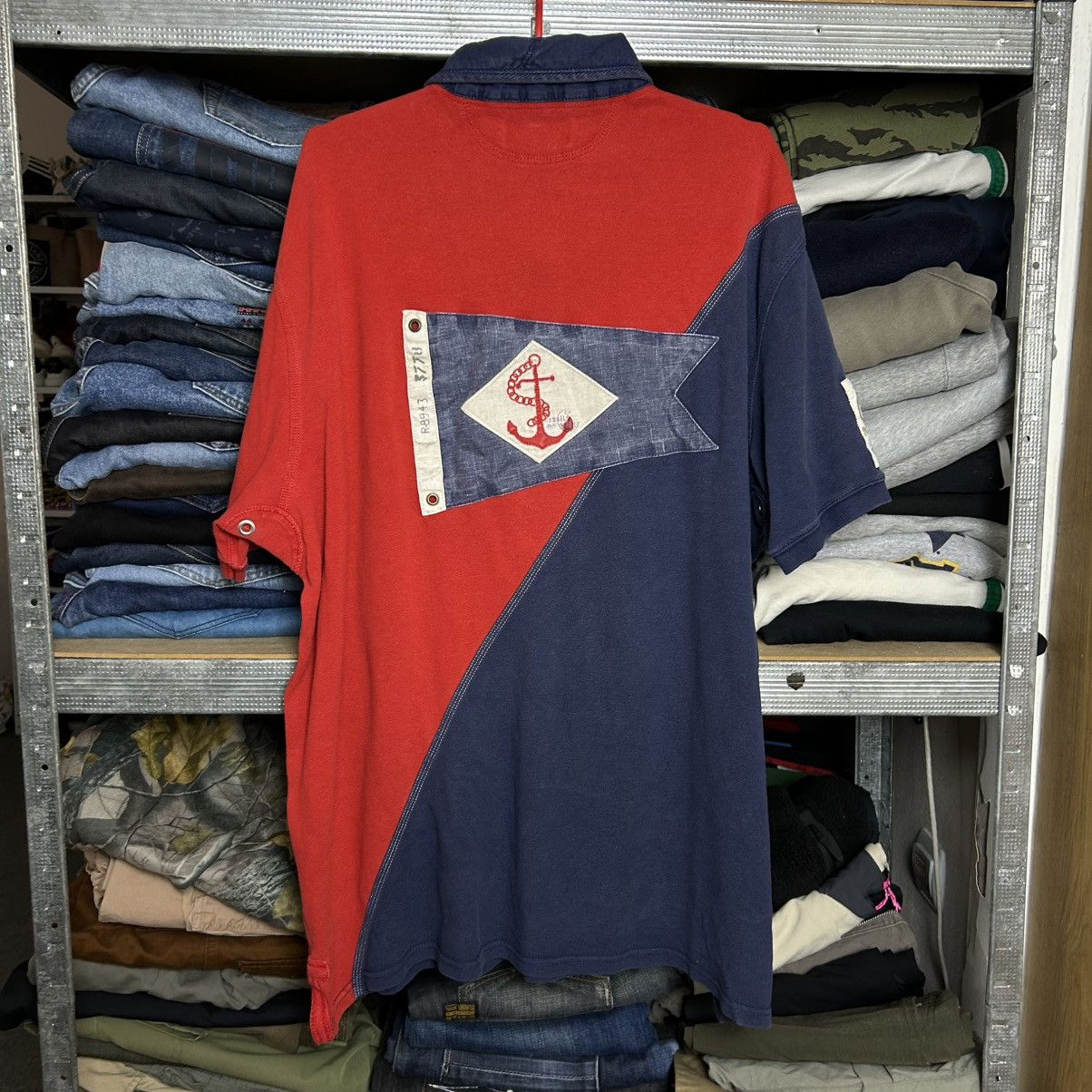 Polo Ralph Lauren Vintage Polo Ralph Lauren Big Logo y2k chief keef polo Size US XXL / EU 58 / 5 - 2 Thumbnail