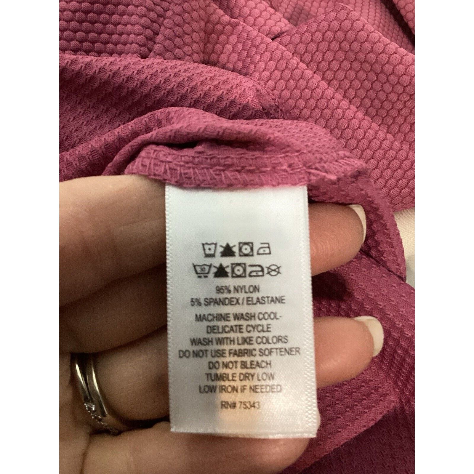 Tommy Bahama Tommy Bahama GOLF Women Jacket Mock Neck Long Sleeve LG Size L / US 10 / IT 46 - 9 Thumbnail