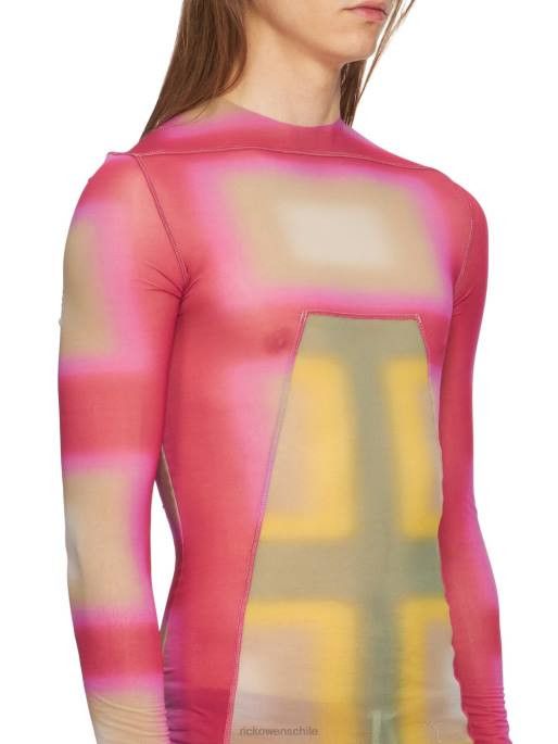 Rick Owens os11x0224 Edfu Lido Plaid Shirt in Fuchsia Moss Plaid Size US L / EU 52-54 / 3 - 4 Thumbnail