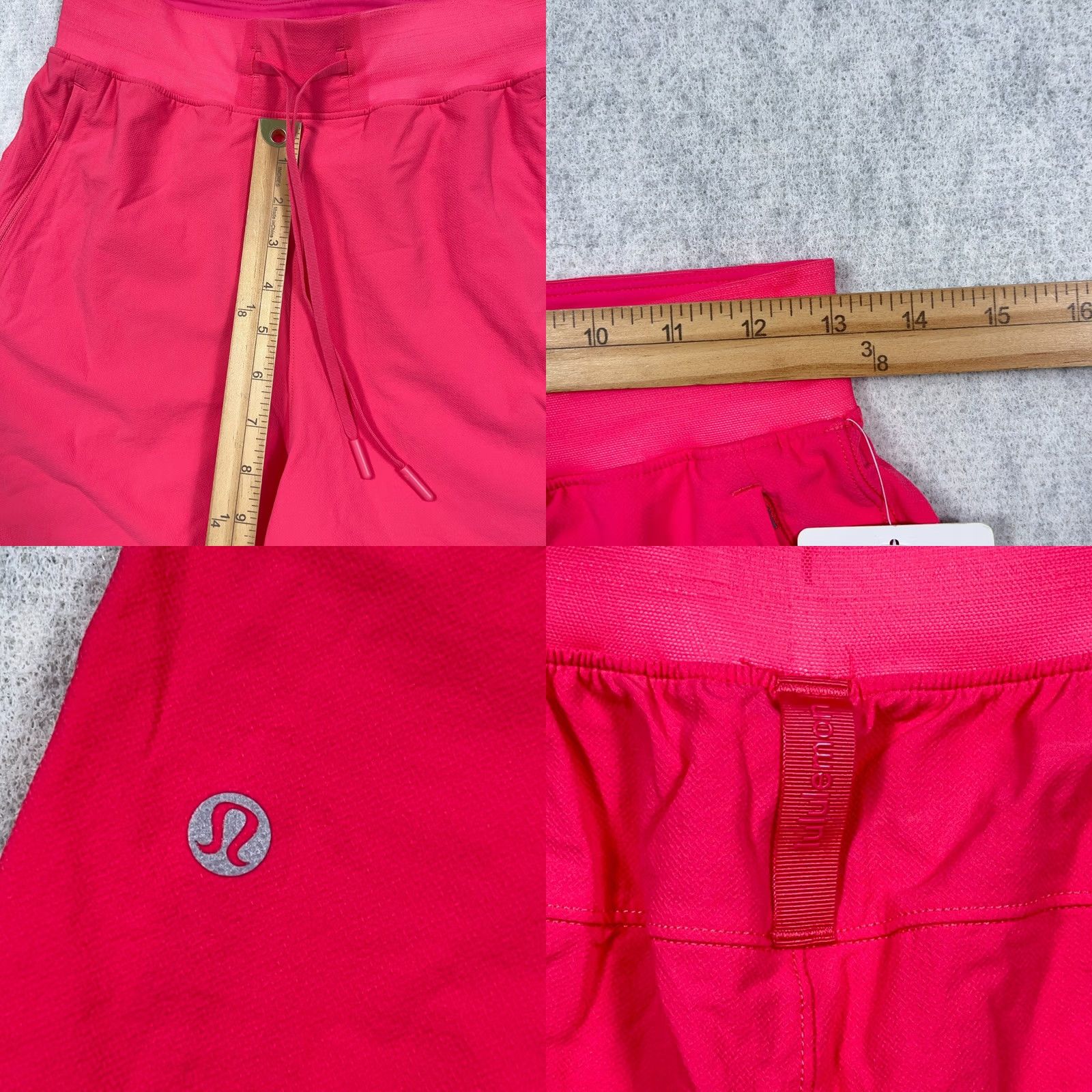 Lululemon LULULEMON License to Train Shorts Women 4 High Rise 4" Lip Gloss Pink Nylon Athletic shorts 4" Inseam Pink Women's Regular XS-XL Size 27" / US 4 / IT 40 - 9 Thumbnail