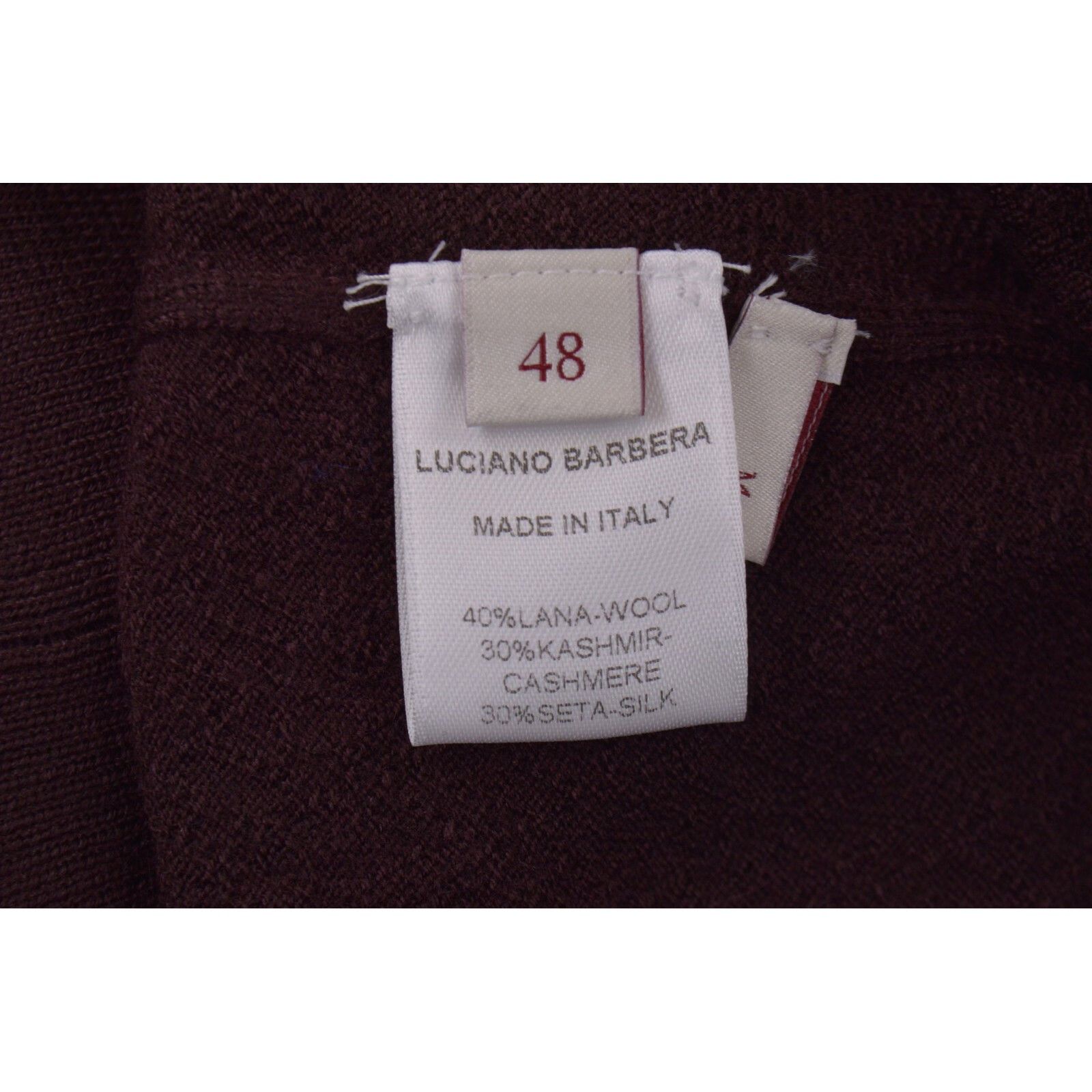 Luciano Barbera Luciano Barbera Sweater Size US S in Red Size US S / EU 44-46 / 1 - 3 Thumbnail