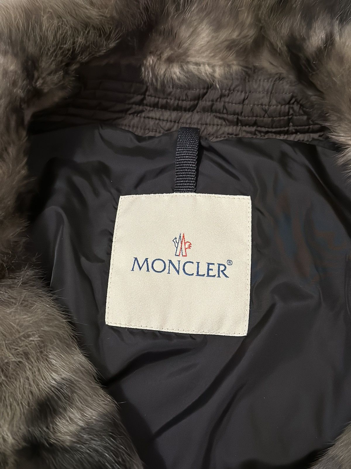 Moncler × Vintage MONCLER Fur Hood rabbit coat Size S / US 4 / IT 40 - 6 Thumbnail